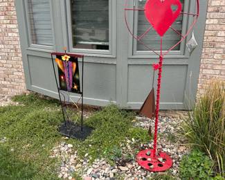 Handmade Metal Yard Art