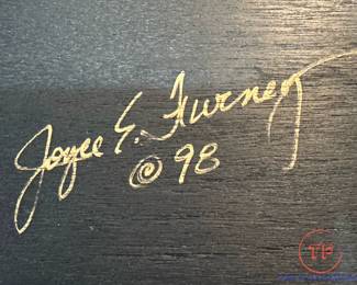 RAKU Wall Pottery Art by JOYCE E FURNEY