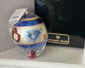 BERKSHIRE HATHAWAY Blown Glass Christmas Ornaments by CHRISTOPHER RADKO