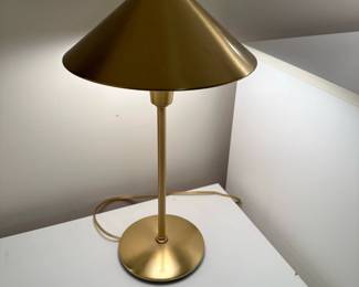 Brushed Post-Modern Cone Table Lamp