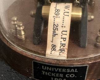 Replica 1904 Ticker Tape Machine Table Lamp
