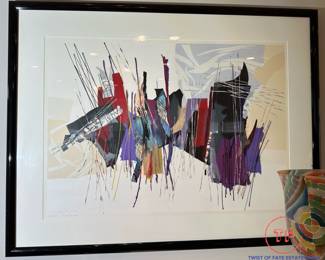 Signed Limited Edition by SMADAR A LIVNE Titled "Obsession"