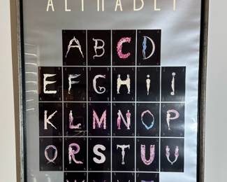 1977 ERTE Framed Gallery Poster