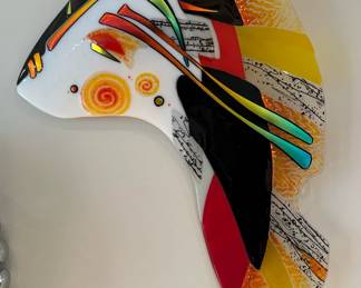 2003 SUZANNE SPALDING Fused Art Glass