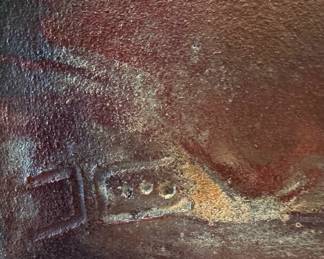 Signed Pottery Vase with Geode Enhanced Stopper