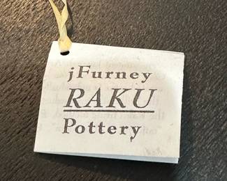 RAKU Wall Pottery Art by JOYCE E FURNEY