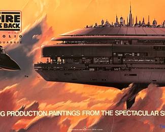 1980 STAR WARS The Empire Strikes Back Art Portfolio