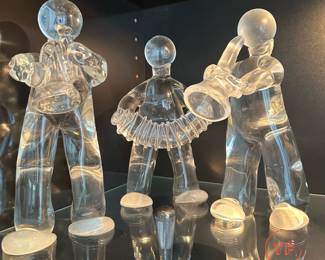 Set of MURANO Art Glass Musician Figurines