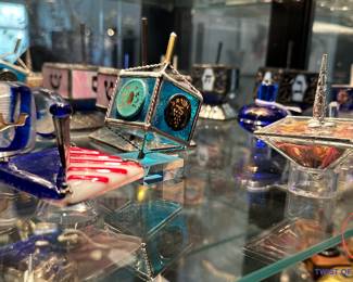 Large Collection of Dreidels