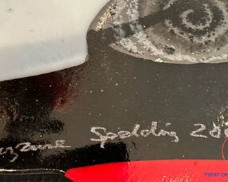 2003 SUZANNE SPALDING Fused Art Glass