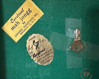 Vintage Cardinal MAH JONGG Game Set