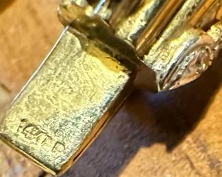 35" Pearl Opera Necklace with 14K GOLD Clasp with Diamond Accents