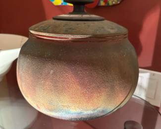Signed Raku Pottery