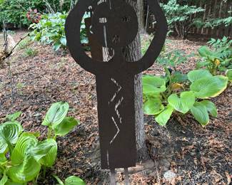 Handmade Metal Yard Art