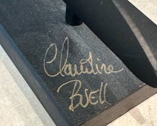 Artist Signed CLAUDINE BUELL Jazz Steel Silhouettes