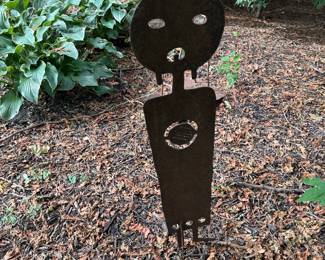 Handmade Metal Yard Art