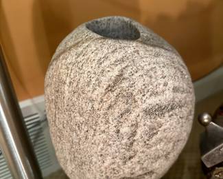 Drilled Stone Vase