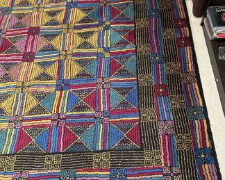 1980's MISSONI Handmade Tapestry Rug