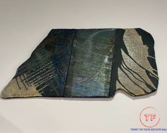 RAKU Wall Pottery Art by JOYCE E FURNEY