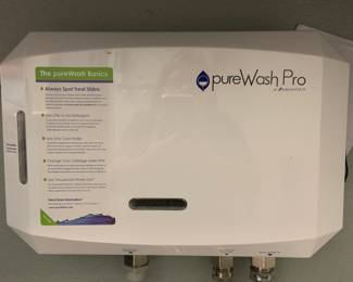 Pure Wash Pro, used in hospital to sanitize and clean clothes, good for allergies and more
