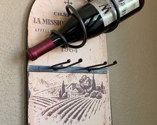 wine holder/decor