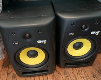 KRK ROKIT 8 studio monitors