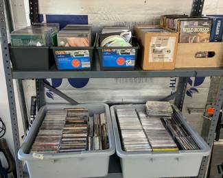 CDs, DVDs, etc