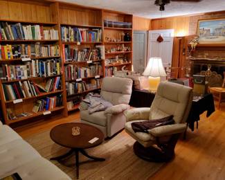 Large Library consisting of Art, Travel, History, Gardening, Fiction and Non Fiction