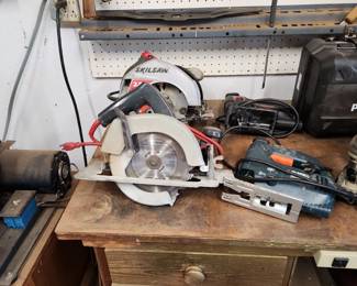 Lots of power tools!
