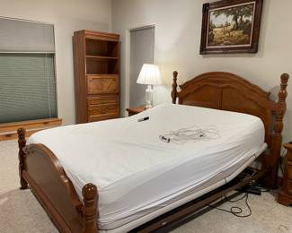 Queen-sized Sleep Number Bed.  All furniture must go!