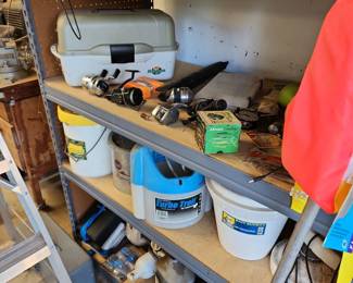 Fishing reels and equipment 