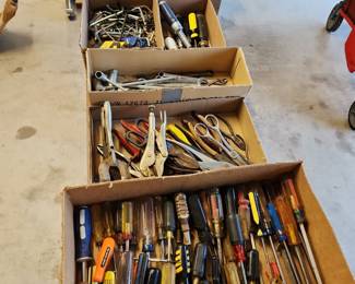 Plenty of screwdrivers and other tools!