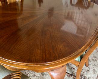 Dining room table and chairs