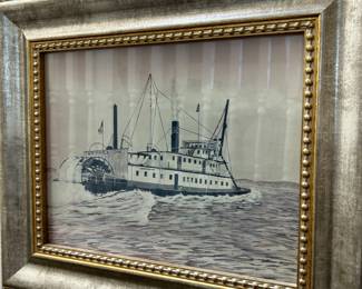 W.T. Preston framed picture by Gyvonne