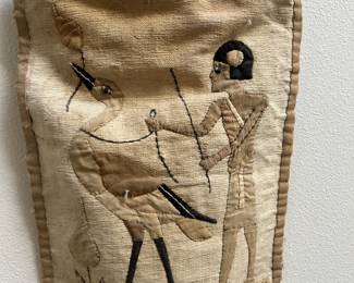 Egyptian wall hanging decor bag