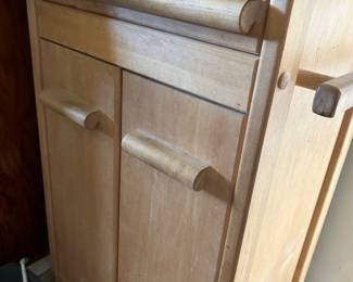 Kitchen island cart cabinet