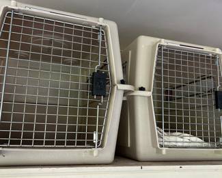 Large dog kennels