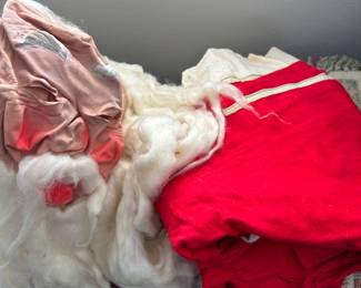 Antique Santa Claus costume