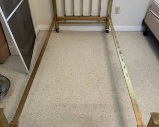 Antique brass bed, twin - 2 this style, others also available