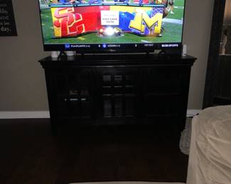 Crate and Barrel TV stand. 