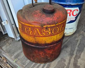 Vintage Sears Craftsman 5 gallon can