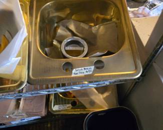 Solid Brass Bar Sinks