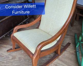 Consider Willett Furniture rocker