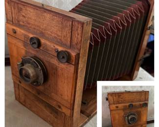 Antique Plantograph wooden camera.  Great condition!