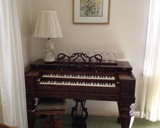 Victorian Rosewood Melodian