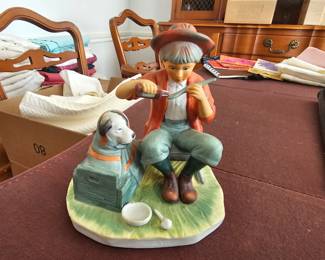 Hummel - Goebel and Gorham figurines. 