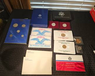 US & Foreign  Coins and Currency 