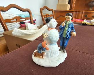 Hummel - Goebel and Gorham figurines. 