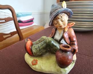 Hummel - Goebel and Gorham figurines. 