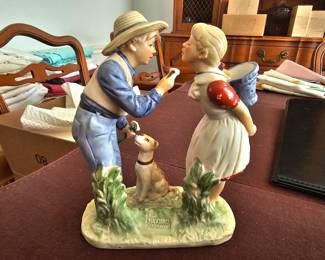 Hummel - Goebel and Gorham figurines. 